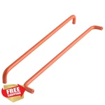 Funifiti Orange Cabinet Pulls, 5 Pack 12.6" Drawer Handle For Dresser Bathroom. Fixed Price $34.99.