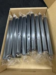 Ravinte 10 Pack Square Bar Kitchen Cabinet Handles 5 Inch Hole Center, Black New. Fixed Price $15.99.