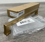 Emtek 86427US4 Alexander 8" Center Handle Cabinet Pull - Satin Brass *read*. Fixed Price $16.99.