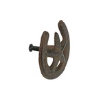 Rustic Horseshoe Star Western Drawer Knob Pull Cast Iron Cabinet Hardware 2 Inch. Fixed Price $9.95.