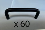 60 Pk Matte Black Metal Drawer Pulls / Cabinet Handles Allen + Roth 3 New. Fixed Price $68.89.