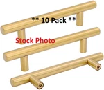 Goldenwarm 4" Drawer Pulls Cabinet Handles Kitchen Hardware - LS201GD. Fixed Price $29.99.