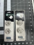 4-KNOB Pack Liberty P15573C-116 1/4" Clear Acrylic Satin Nickel Cabinet Drawer. Fixed Price $15.74.