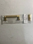 Schaub 477-SB Satin Brass 3.5" Modern Industrial Cabinet Handle. Fixed Price $40.07.