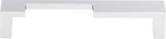 Top Knobs TK256PC Modern Metro Notch Pull A 5" (c-c) Polished Chrome. Fixed Price $10.98.