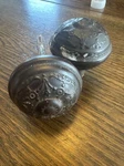 Antique Vintage Reading Hardware Clifton I-11300 Steel Door Knob Pair. Fixed Price $26.75.
