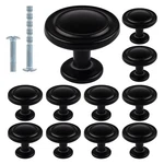 Kalolary Black Kitchen Cabinet Knobs 1-1/4 Inch Round Drawer Handles Single H.... Fixed Price $21.07.