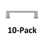 *10-PACK* Sumner Street Chelsey 4 In. Center-to-center Satin Nickel Drawer Pull. Fixed Price $31.99.