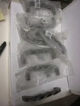 7 Jvj Hardware C/c Collection 4-1/2" Pulls Antique Nickel Finish. Fixed Price $29.99.