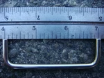 One Lot 10 Raf M6087-3005-SS 3" X 1" Round Stainless Steel Threaded Handles. Fixed Price $30.00.