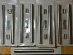 Lot Of 9 (nine) Ikea Lansa 600.557.54 Handles Stainless Steel 5/8 245MM. Fixed Price $45.00.