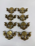 Vintage Keller Brass Handle Drawer Pulls 5" X 2.5 Keeler Kbc Furniture Lot Of 8. Fixed Price $29.99.
