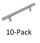 *10* Gliderite 5 In. Ctc Thick Solid Long Stainless Steel Finish Bar Pull. Fixed Price $22.99.