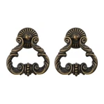 Tighall 2PCS Vintage Antique Bronze Cabinet Pulls French 2.6" Length,. Fixed Price $27.99.