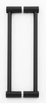Alno G715-8-MB Contemporary Back-to-back Cabinet/shower Pulls Matte Black New. Fixed Price $99.99.