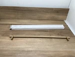 Alno D2901-24-CHP Vita Bella 24" Appliance Pull Knurled Bar ,champagne *read*. Fixed Price $47.99.