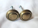 Amerock BP-989-R1 Gold Round Mushroom Drawer Knobs Set Of 2. Fixed Price $10.99.
