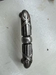 Top Knobs M935 Ribbon & Reed D-pull 3/4" (c-c) Pewter Antique. Fixed Price $12.00.