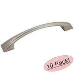 *10 Pack* Cosmas Satin Nickel Cabinet Hardware Arch Pulls #124-96SN. Fixed Price $22.87.