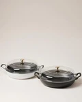 Staub Cast Iron Braiser With Brass Knob-ideal For Braising, Roasting, And Slow.. Fixed Price $146.99.