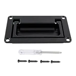 Biaungdo Concealed Recessed Pull Handle, Black Zinc Alloy Hidden 95MM,. Fixed Price $11.42.