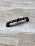 Jeffrey Alexander 818-96ABSB Bella 3-3/4" French Cabinet Handle, Final Sale. Fixed Price $10.68.