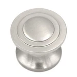 P3101-SN Satin Nickel 1/4" Round Disc Cabinet Knob Pulls Hickory Deco. Fixed Price $5.10.