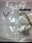 Baldwin 4966-030 Colonial Pull 3" Center To Polished Brass New. Fixed Price $5.99.