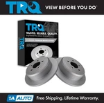 Trq Rear Brake Rotors Set Solid For 2007-2011 Dodge Nitro 2008-2012 Jeep Liberty. Fixed Price $114.95.
