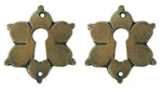 Nesha Design Components Star Shape Keyhole Cover Escutcheons 2 Pack Gold. Fixed Price $17.58.