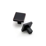 Aibeli Square Cabinet Knobs 30 Pack Oil Rubbed Bronze Solid Drawer Handles Black. Fixed Price $89.41.