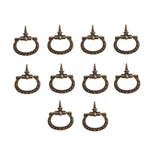 Dophee 10PCS Mini Cabinet Pulls, 24X27MM/0.94"X1.06", Antique Bronze. Fixed Price $12.06.
