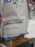 Brainerd Satin Nickel 3" Caroline Arch Pull P24425W-SN-SP. Fixed Price $15.00.