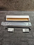 Amerock BP36967FB Factor 18 Inch 457MM Center Matte Black Appliance Pull. Fixed Price $46.75.
