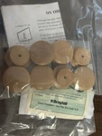 Broyhill 8 Wood Drawer Knob, 1-3/4" Cabinet Pull, W/screws, Bi-fold Closet Door. Fixed Price $9.00.