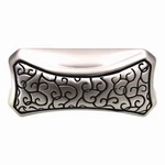 Schaub And Company Bella Forma Cup Pull 3" Ctr Brushed Nickel Black 844-BNB. Fixed Price $26.79.