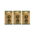 Set Of Six (6) Rivers Edge Antler Drawer Pulls 2" Round 3/4" Tall 657. Fixed Price $49.00.