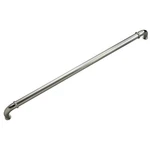 24" Satin Nickel Cottage Appliance Pull, X-large Door Handle, Hickory K63-15. Fixed Price $99.99.