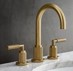 Restoration Hardware Lambeth Knurled Lever -handle 8" Widespread Faucet Lbb. Fixed Price $699.99.