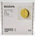 Brand New Begripa Handles Half Round Cabinet Pull Pair Modern Design Yellow. Fixed Price $16.62.