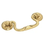 P8078-LP Lancaster Polished Brass 3"CC Bail Pull Handles Hickory Manor House. Fixed Price $8.29.