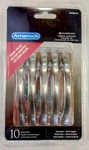 Amerock Guardian 3.75 Center 10-PACK Cabinet Pulls TEN53003-G10 Satin Nickel New. Fixed Price $29.99.