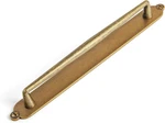 Antique Brass Cabinet Pulls With Backplate - 7.56'' Handles, 2 Pack. Fixed Price $32.99.