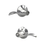 Schlage F51A 625 Accent Keyed Lever Bright Chrome. Fixed Price $153.04.