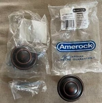 Amerock BP1586-2-ORB Set Of Oiled Bronze Knobs Never Used. Fixed Price $15.00.
