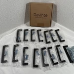 Ravinte 15 Pack 3.75 Inch Cabinet Pulls Matte Black Metal Square Corner Kitchen. Fixed Price $19.95.