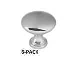 Brainerd Round 1-3/16-IN Polished Chrome Casual Cabinet Knob 6-PACK. Fixed Price $11.99.