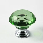 Iqualite 12PCS Diamond Shape Crystal Glass 30MM Drawer Knob Pack, Green. Fixed Price $19.99.