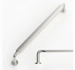 10 Pack Inch Hole Centers Solid Cabinet Handles Satin Nickel Drawer Pulls. Fixed Price $33.00.