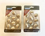 New Amerock Brushed Chrome Cabinet Knobs 1-5/16", Pks Of 10, 20PCS TEN14403SCH. Fixed Price $39.95.